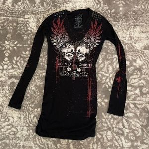 Rebel Saints top/mini dress.